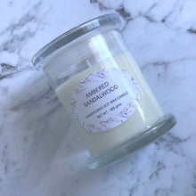Load image into Gallery viewer, Ambered Sandalwood Medium Candle