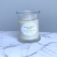 Load image into Gallery viewer, Orchid Vanilla Seasalt Medium Candle
