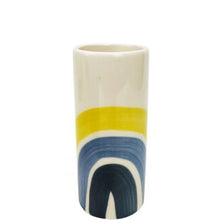 Load image into Gallery viewer, Blue Rainbow Vase
