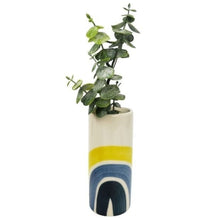 Load image into Gallery viewer, Blue Rainbow Vase